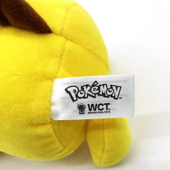 Wicked Cool Toys WCT 8" Yellow Pokemon Pikachu Plush Stuffed Animal Anime Toys - Picture 4 of 6